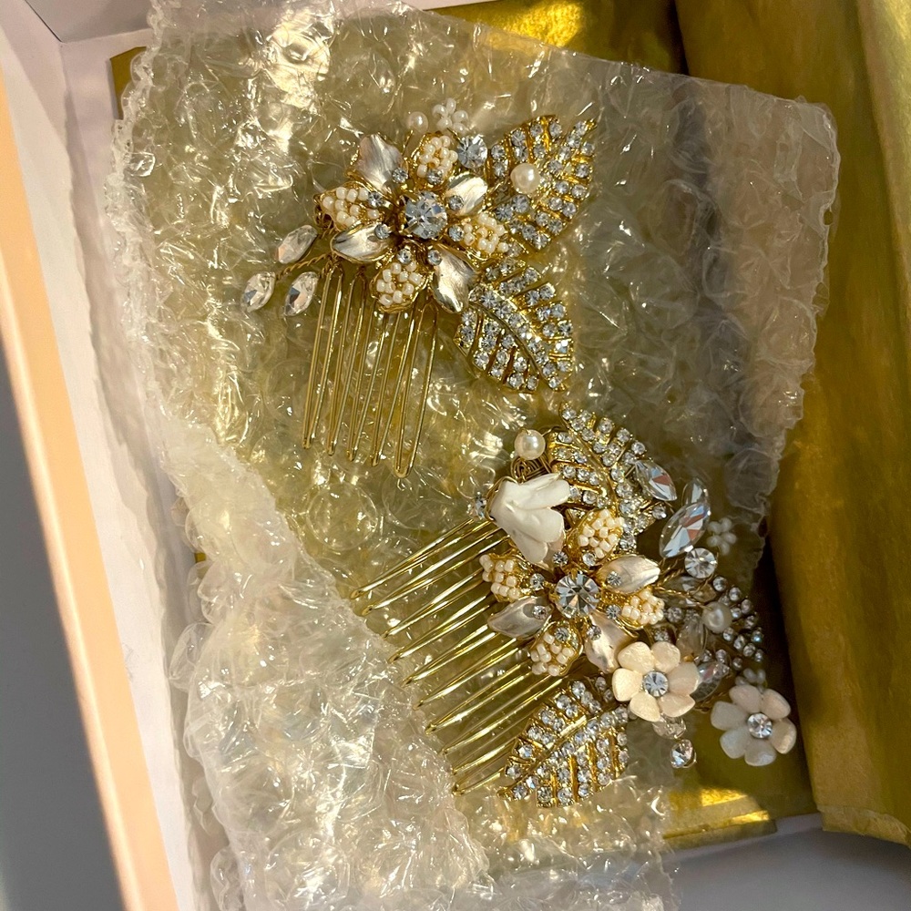 Twigs and Honey by Myra Callan Bridal Hair Pieces